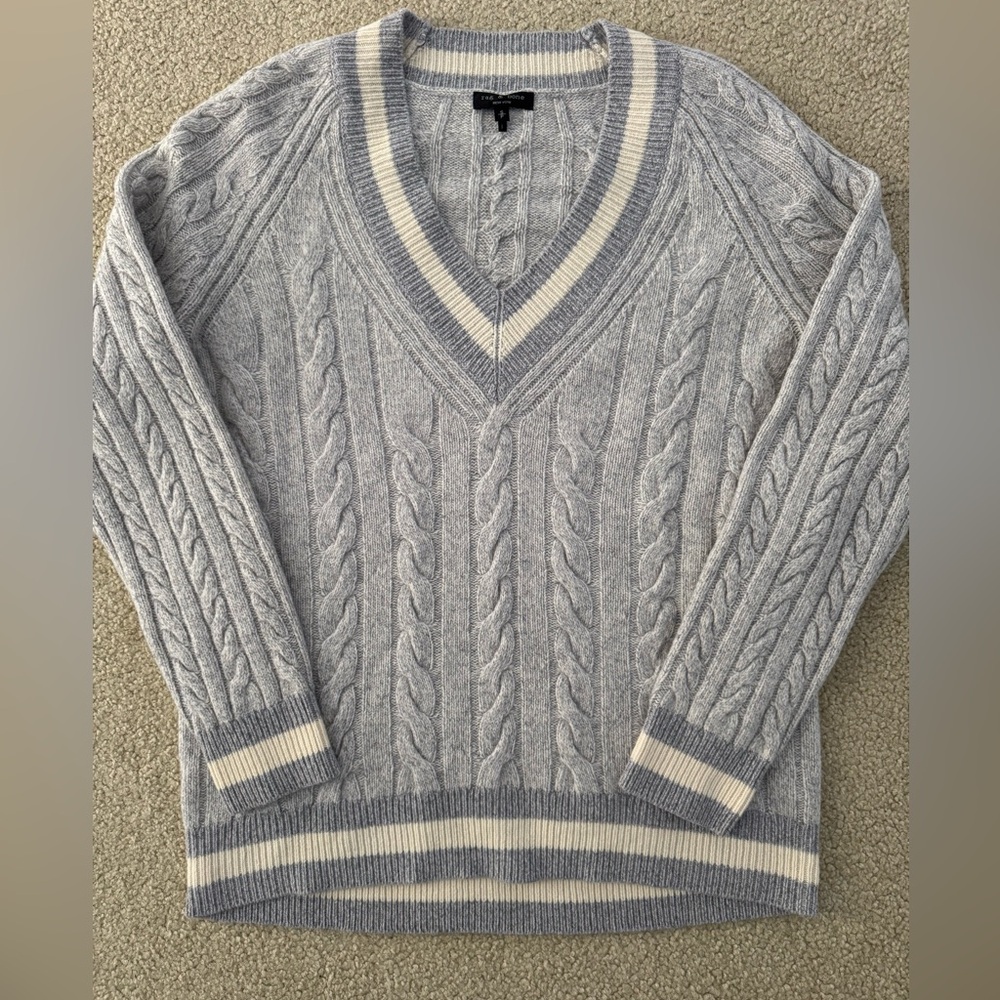Rag and Bone Oversized Cable-Knit Sweater